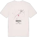 Borstel karta t-shirt