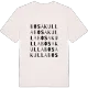 Bosakulla ordlek t-shirt