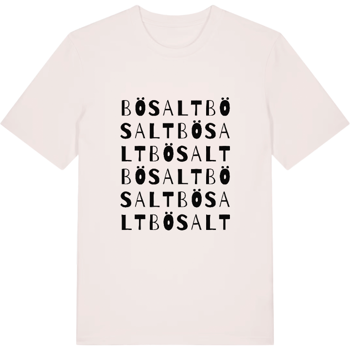 Bösalt ordlek t-shirt – t-shirt från PinShirt