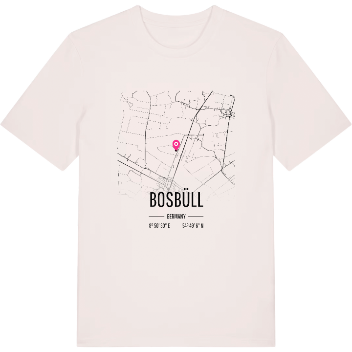 Bosbüll karta t-shirt – t-shirt från PinShirt