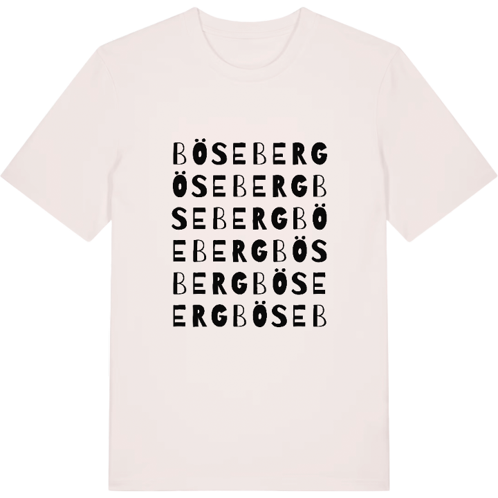 Böseberg ordlek t-shirt – t-shirt från PinShirt