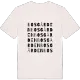 Bosgården ordlek t-shirt