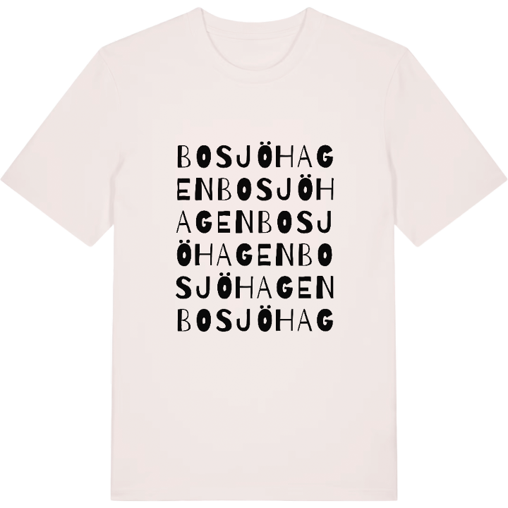 Bosjöhagen ordlek t-shirt – t-shirt från PinShirt