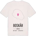 Boskär karta t-shirt