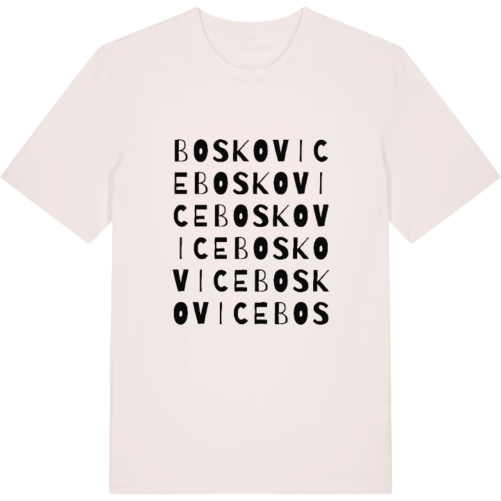 Boskovice ordlek t-shirt – t-shirt från PinShirt