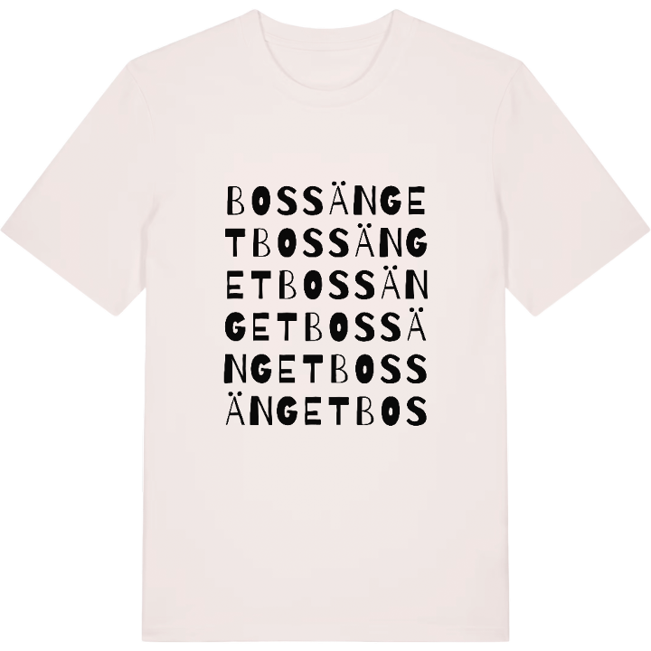 Bossänget ordlek t-shirt – t-shirt från PinShirt