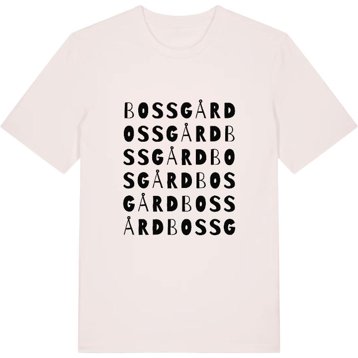 Bossgård ordlek t-shirt – t-shirt från PinShirt