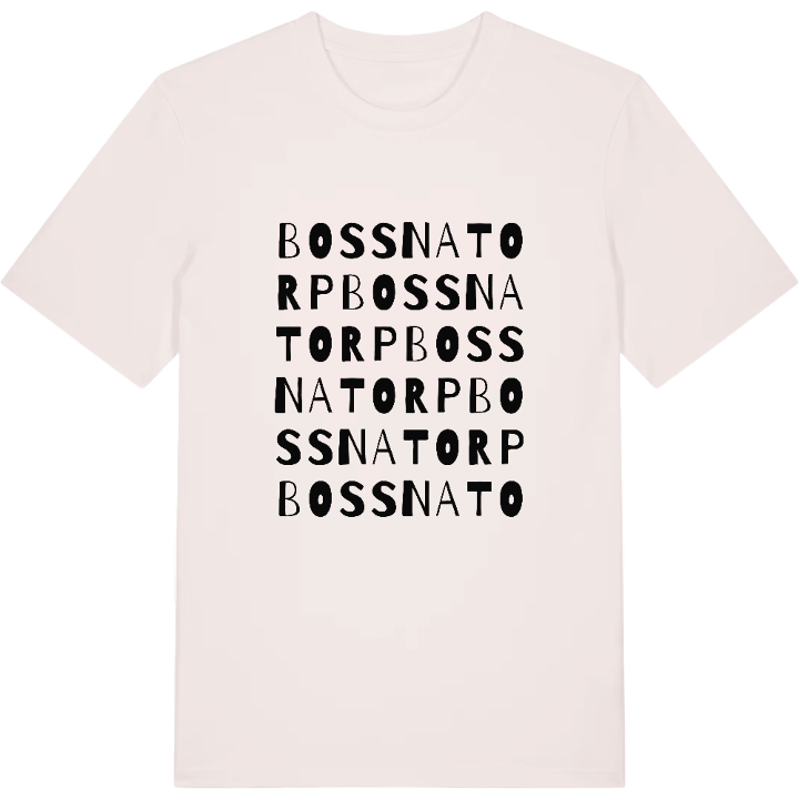 Bossnatorp ordlek t-shirt – t-shirt från PinShirt