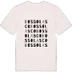 Bossolasco ordlek t-shirt