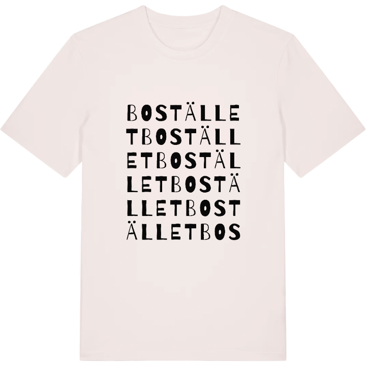 Bostället ordlek t-shirt – t-shirt från PinShirt