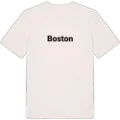 Boston fetstil t-shirt