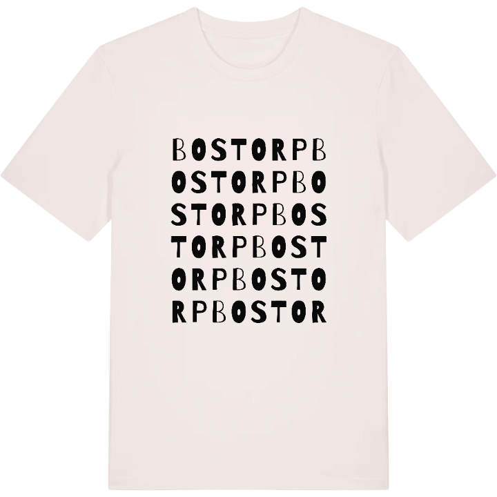 Bostorp ordlek t-shirt – t-shirt från PinShirt