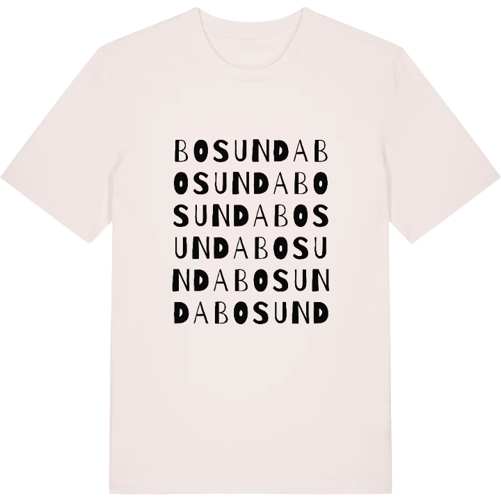 Bosunda ordlek t-shirt – t-shirt från PinShirt