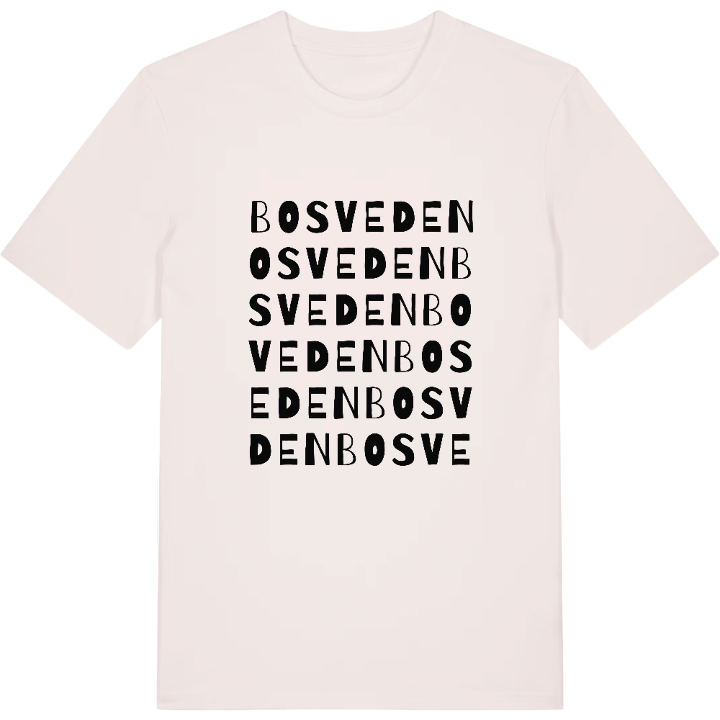 Bosveden ordlek t-shirt – t-shirt från PinShirt