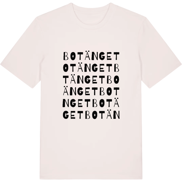 Botänget ordlek t-shirt – t-shirt från PinShirt