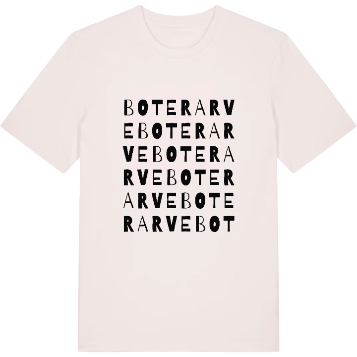 Boterarve ordlek t-shirt – t-shirt från PinShirt