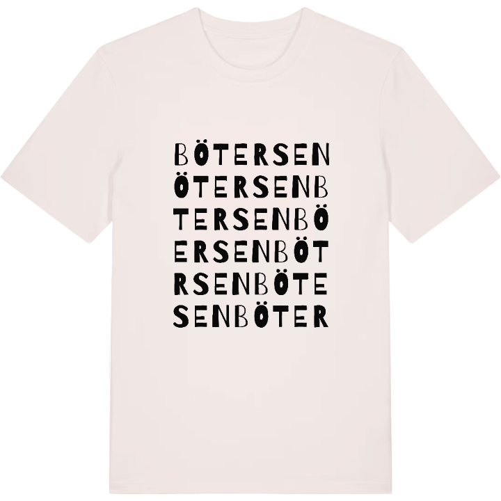 Bötersen ordlek t-shirt – t-shirt från PinShirt
