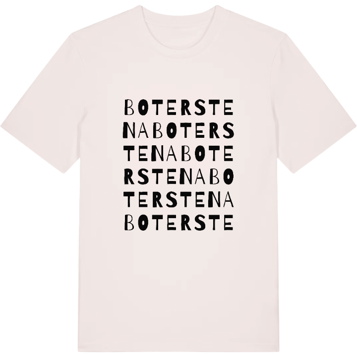 Boterstena ordlek t-shirt – t-shirt från PinShirt