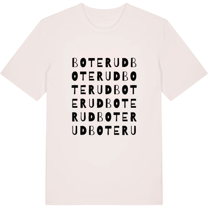 Boterud ordlek t-shirt – t-shirt från PinShirt