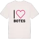 Jag älskar Botes t-shirt stort tryck