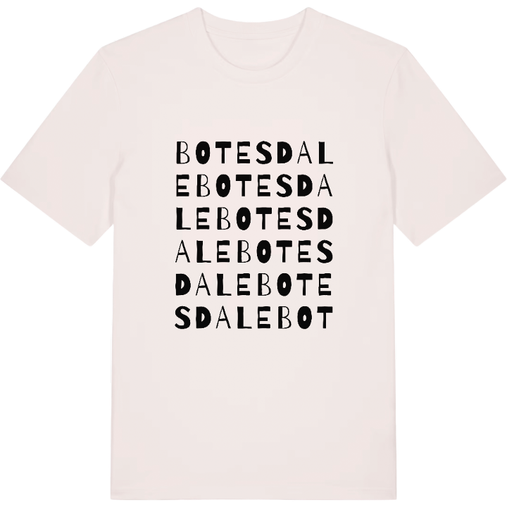Botesdale ordlek t-shirt – t-shirt från PinShirt