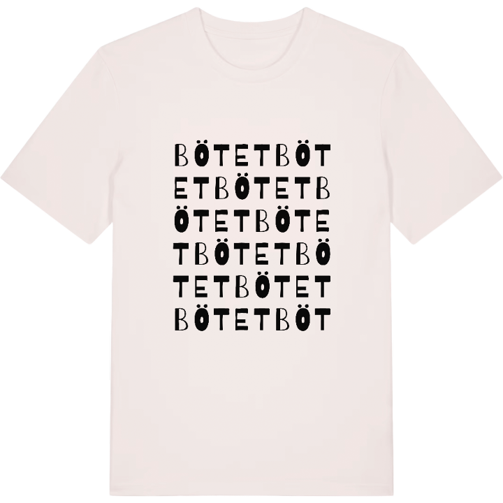 Bötet ordlek t-shirt – t-shirt från PinShirt