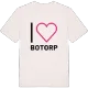 Jag älskar Botorp t-shirt stort tryck