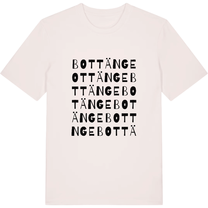 Bottänge ordlek t-shirt – t-shirt från PinShirt