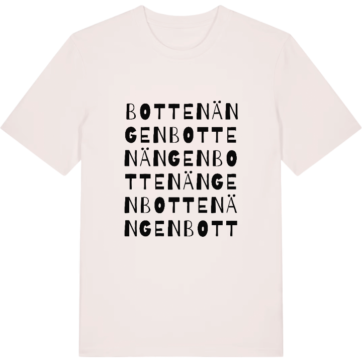 Bottenängen ordlek t-shirt – t-shirt från PinShirt