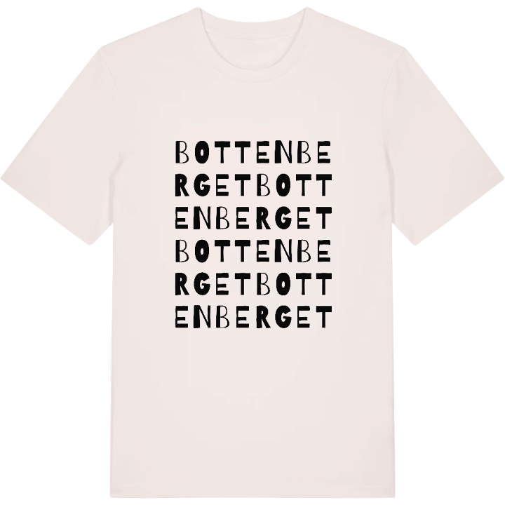 Bottenberget ordlek t-shirt – t-shirt från PinShirt
