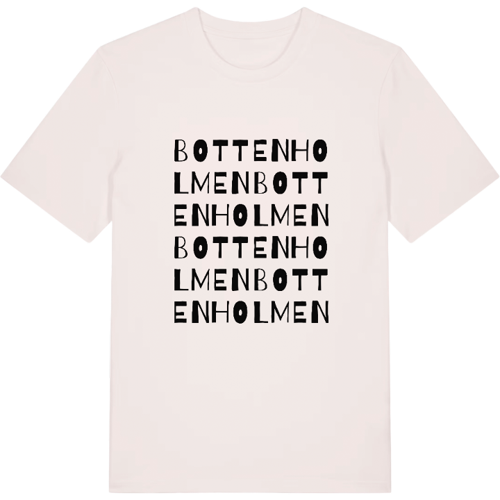 Bottenholmen ordlek t-shirt – t-shirt från PinShirt