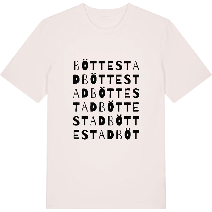 Böttestad ordlek t-shirt – t-shirt från PinShirt