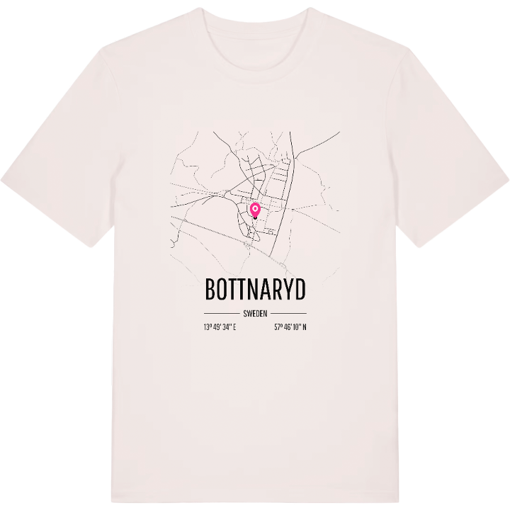 Bottnaryd karta t-shirt – t-shirt från PinShirt