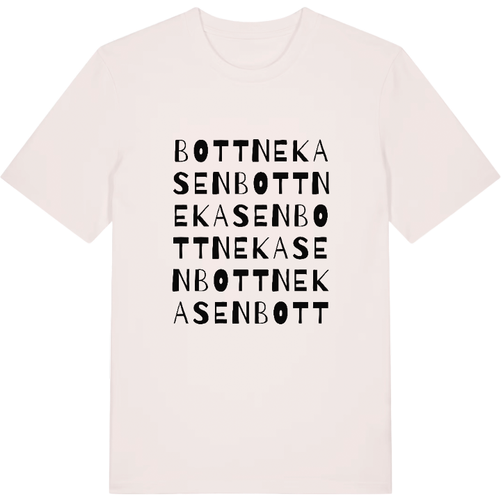 Bottnekasen ordlek t-shirt – t-shirt från PinShirt