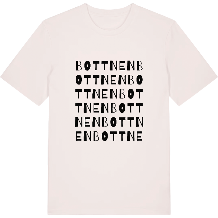 Bottnen ordlek t-shirt – t-shirt från PinShirt