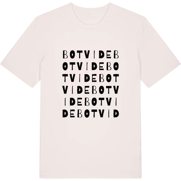 Botvide ordlek t-shirt – t-shirt från PinShirt