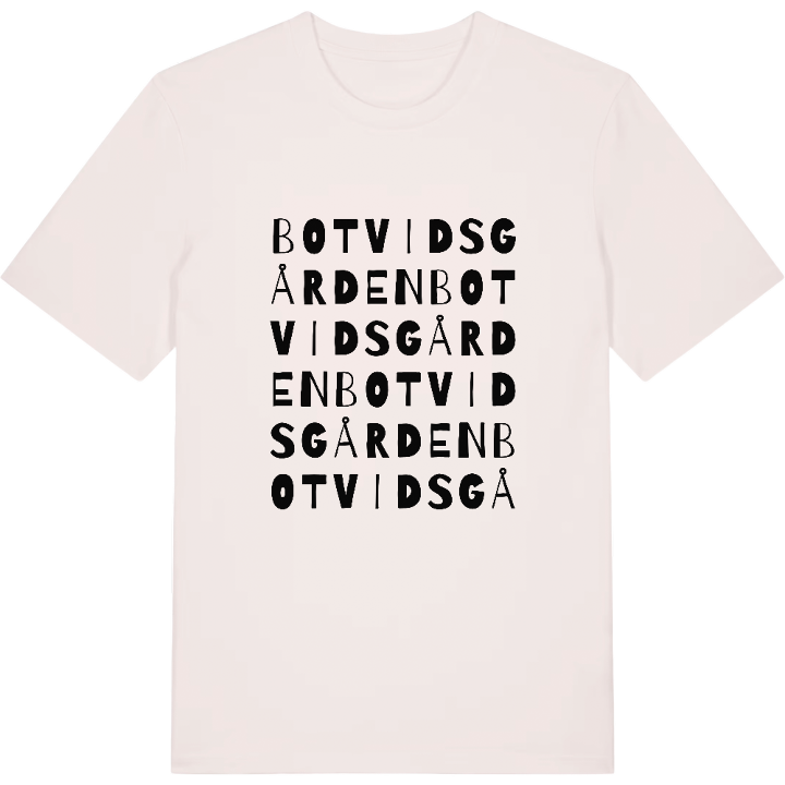 Botvidsgården ordlek t-shirt – t-shirt från PinShirt