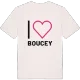 Jag älskar Boucey t-shirt stort tryck