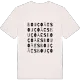 Bouçoães ordlek t-shirt