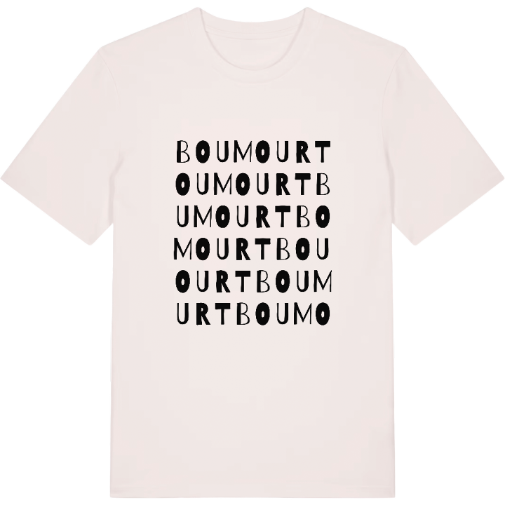 Boumourt ordlek t-shirt – t-shirt från PinShirt