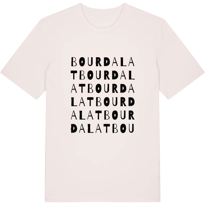 Bourdalat ordlek t-shirt – t-shirt från PinShirt