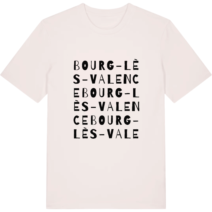 Bourg-lès-Valence ordlek t-shirt – t-shirt från PinShirt