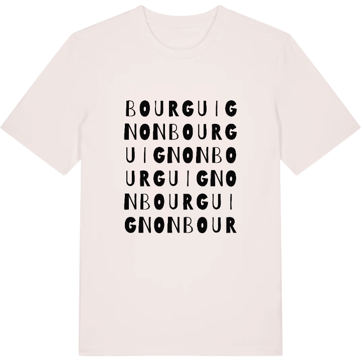 Bourguignon ordlek t-shirt – t-shirt från PinShirt