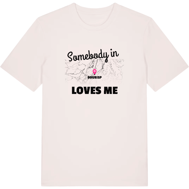 Någon i Bourisp älskar mig t-shirt – t-shirt från PinShirt