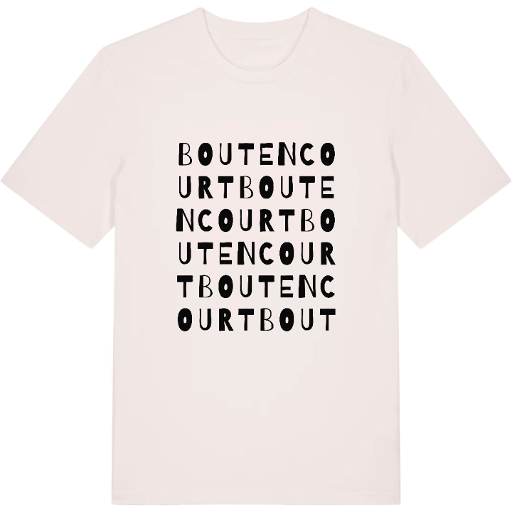 Boutencourt ordlek t-shirt – t-shirt från PinShirt