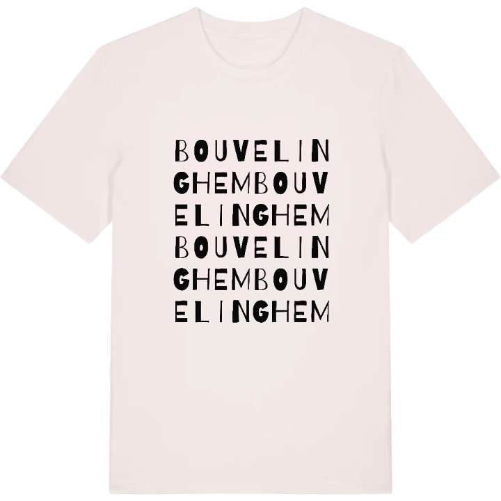 Bouvelinghem ordlek t-shirt – t-shirt från PinShirt