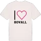 Jag älskar Bovall t-shirt stort tryck