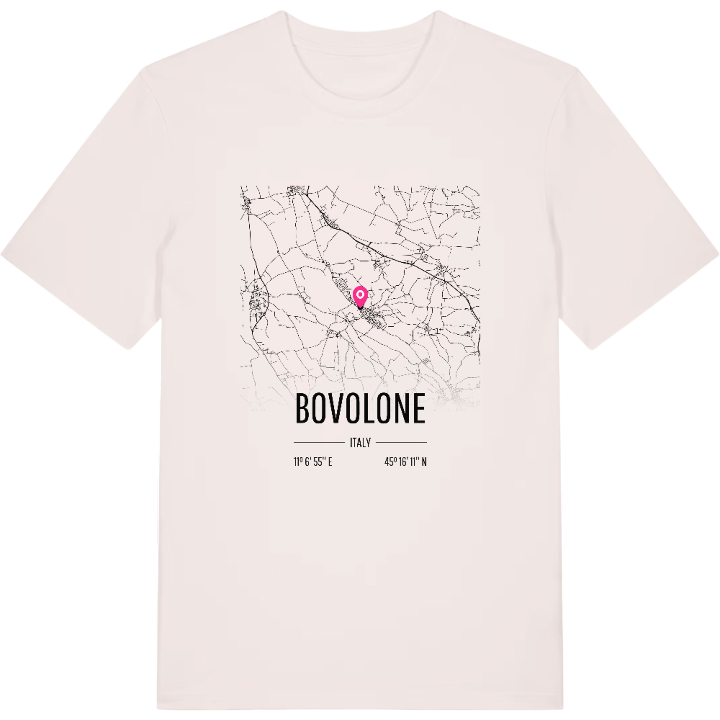 Bovolone karta t-shirt – t-shirt från PinShirt