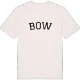 Bow böjd t-shirt