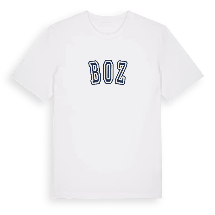 Boz college t-shirt – t-shirt från PinShirt